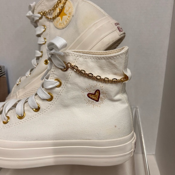 Converse CTAS Lift Hi Platform Gold Chain - Picture 5 of 15